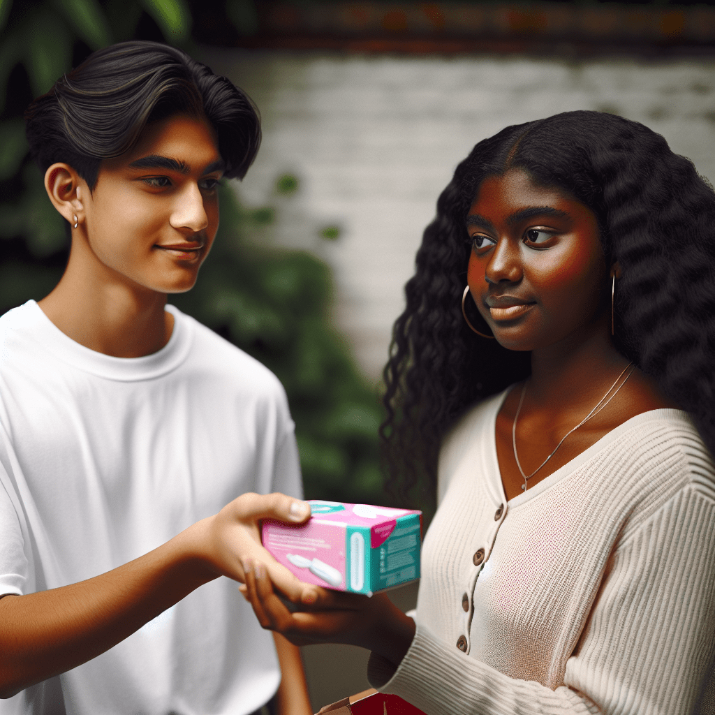 Boys can help break taboo around periods